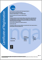OHSAS 18001:2007 Certificate of Registration MOCAP Limited
