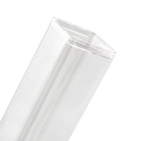 Tubi di plastica quadrati a fondo sigillato Imballaggio trasparente a base quadrata con fondo sigillato